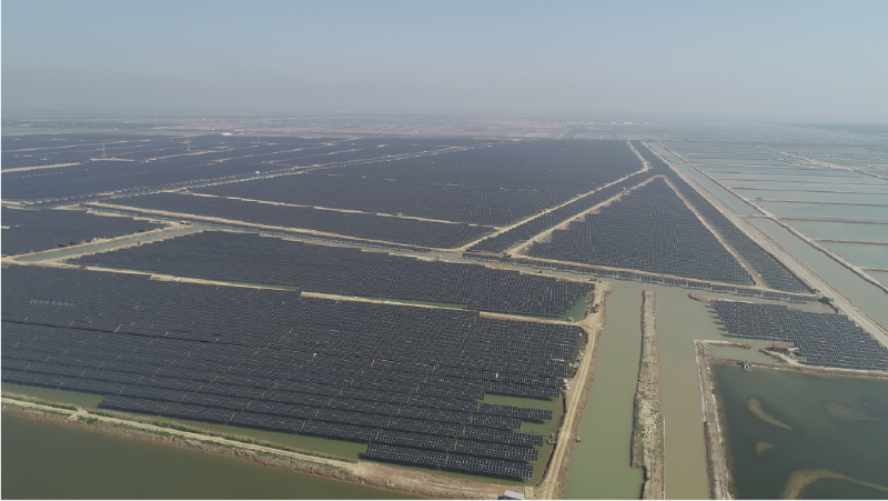 華潤(rùn)財(cái)金紅光漁業(yè)800兆瓦光伏發(fā)電項(xiàng)目