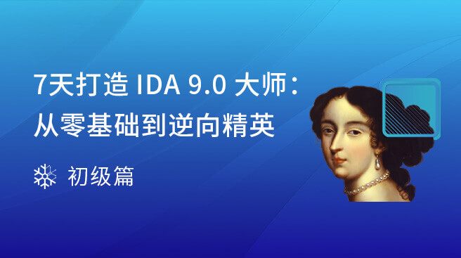 【重磅上新】7天打造 IDA 9.0 大師：從零基礎到逆向精英